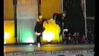 duet from Finland - 1987 Riga break dance festival