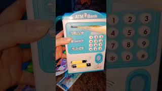 Coin Bank ATM Degital Machine #asmr#satisfying #coinbank#atmbank