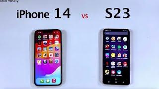 iPhone 14 vs Samsung S23 - Speed Performance Test