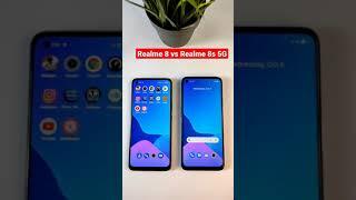 Realme 8 vs Realme 8s 5G Boot Speed Test #shorts #Shorts #realme8 #realme8s5g