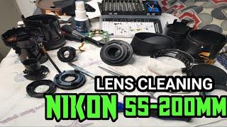 NIKON 55-200mm Lens Cleaning