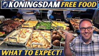 FREE Holland America Koningsdam Food: What's Included!