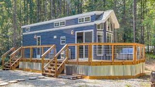 The Nicest Tree-Lined Penrose Tiny House from Caesars Head State Park