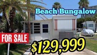 Mobile Home FOR SALE $129,999 | You OWN The Land! | Florida Beach Bungalow