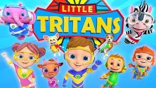 Little Tritans | Nursery Rhymes and Kids Songs | Cartoon Videos for Toddlers by Little Treehouse