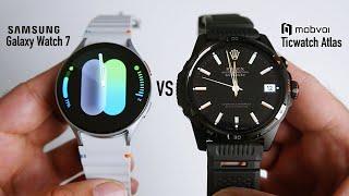 Galaxy Watch 7 vs Ticwatch Atlas Ultimate Smartwatch Comparison - Which one to Buy?