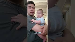“落地醒”小老三#混血宝宝 #中俄婚姻 #日常vlog #咖啡