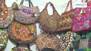 Latest Hand bag designs for women | Lovely Kutch Work Bags | Handicrafts exhibition | Hybiz TV