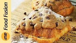 Cookie Dough Croissants Recipe by Food Fusion