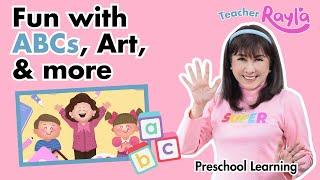 Learn Letters, Phonics, and Sing with Teacher Rayla: Preschool Learning Activities