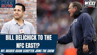 Adam Schefter on a potential landing spot for Bill Belichick & the Drake Maye plan | WEEI Afternoons