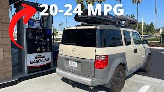 How to Increase Gas Mileage In Your Honda Element