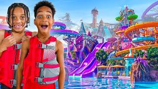 WE WENT TO THE CRAZIEST WATER PARK IN THE WORLD!!