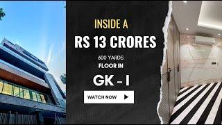 Inside a 13 Crores Delhi Property for Sale South Delhi - Greater Kailash homes for sale