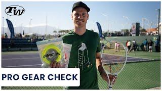 We know you love him!  Check out @Karue-Sell 's Tecnifibre TFight Racquet & Toroline Strings! 
