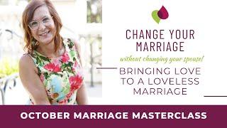 Marriage Masterclass: Bringing Love Back Into A Loveless Marriage