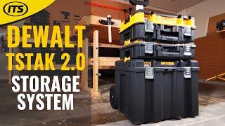 NEW - Dewalt TSTAK 2.0 Stackable Tool Storage - First Look!