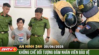 Quật ngã đối tượng đâm nhân viên bảo vệ ANTT trọng thương | An ninh 24h ngày 20/6