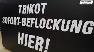 Beflockung von Shirts und Trikots bei INTERSPORT Begro