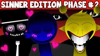 Incredibox Sprunki Sinner Edition Phase 2 But With BLACK x JEVIN Kiss - All Reactions