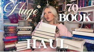 HUGE BOOK HAUL   70+ books!!