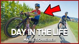 DAY IN THE LIFE OF A PROFESSIONAL CYCLIST ft. Marie Schreiber