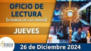 Oficio de Lectura de hoy Jueves 26 Diciembre 2024 l Padre Carlos Yepes l Católica l Dios