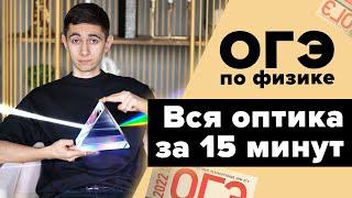 ВСЯ ОПТИКА ЗА 15 МИНУТ + практика и решение задач