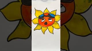 Reverse Sprunki Mr Sun drawing animation #edit #innovation doodleart challenge art