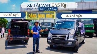 Xe Tải Van TMT C35 945Kg | Dòng Van Cao Cấp Nhất Dưới 300 Triệu | Mr Khoa Râu - Xe Hơi Việt Nam