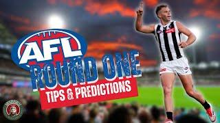 AFL 2025: Round 1 - Tips & Predictions!