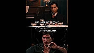 Michael Corleone vs Tony Montana #shorts #thegodfather #scarface #alpacino #1v1 #battle #edit