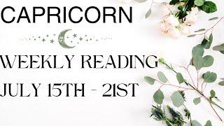 CAPRICORNYOUR STRENGTH GUIDES YOU THIS WEEK! RE-INVENT YOURSELF! NEW BEGINNINGS ARE EVIDENT!