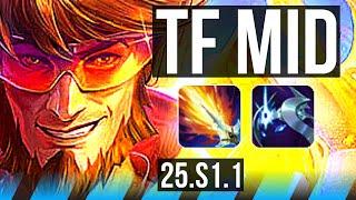 TWISTED FATE vs GALIO (MID) | NA Master | 25.S1.1