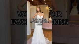 Battle of the bridal gowns! ️ #bridalcouture #bonbonbelle #bridetobe #shorts #sayyestothedress