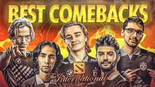 BEST Comebacks of TI10 The International 10 - Dota 2