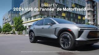 Blazer EV 2024 VUS de l’année 2024 par MotorTrend | Chevrolet Canada