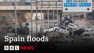 Spain floods: At least 95 dead as rescuers continue searching | BBC News