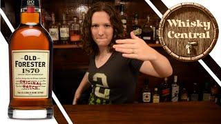 Whiskey Row Series: Old Forester 1870 Review