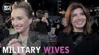 Kristin Scott Thomas & Sharon Horgan on the feelgood movie Military Wives - Premiere Interviews