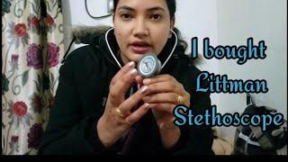 Littman Classic 3 Stethoscope Review || Unboxing Littman Stethoscope ASMR