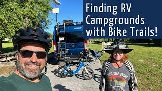 Finding RV Parks & Campgrounds with Bike Trails