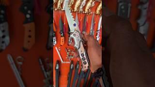 Amazing Button Knife ️ Bast Knife_ Button Wala Chaku_ Indian Sword Market _ Rampuri Chaku