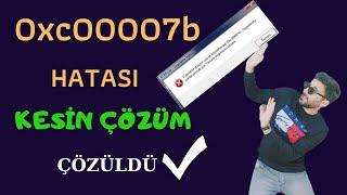 0xc000007b Hatası Çözümü 64bit Kesin Çözüm(windows 10 8 7)