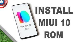 How To Install MiUi 10 Rom in Redmi Note 4 & Oneplus 5T