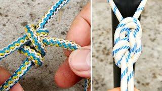 2 Knots that require ATTENTION! Midshipman's knot. Figure eight with one end