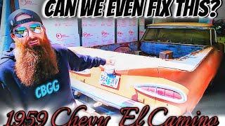 Putting New Parts On This Rusty 1959 Chevy El Camino! Plus a Special Family Trip and an a Unboxing!