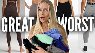 I Tried Every Popular Workout Legging *which is for you?*