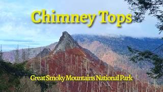 Hiking the Chimney Tops Trail in Great Smoky Mountains National Park