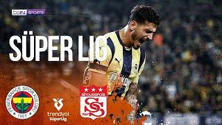 Fenerbahce vs Sivasspor | SüperLig HIGHLIGHTS | 11/10/24 | beIN SPORTS USA